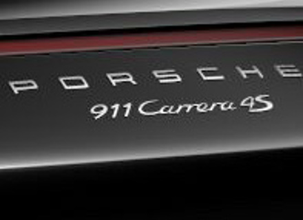 'PORSCHE 911 CARRERA 4S' Rear Badge for Porsche 991.2 - 99104480383G2X