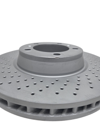 BESCHADIGDE Remschijf Standaard Coat Z LINKSVOOR. Porsche 996 / 997 / 991.2 / 992.1 / 718 Boxster / Cayman - 99635140904