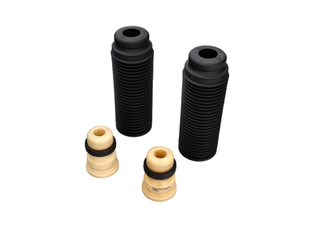 Shock absorber bump stops and dust covers. Porsche 955/957 Cayenne - 95533310520, 95534350500