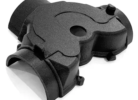 Heating air control box half t-piece. Porsche 911 - 91157104907, 91157105007, 90157104932, 90157105032, 91157104901, 91157104903, 91157104905, 91157105001, 91157105003, 91157105005, 91157105006 - 901 571 050 32 T-PIECE