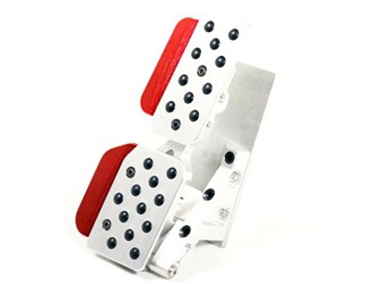 Rennline REV4 3PC Pedal Set Perforated. Porsche 987 / 997 Manual cars - A14.3P21, A143P21