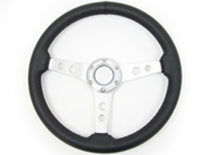 Steering wheel Classic 3 spoke, Silver - 91134416222, 416222