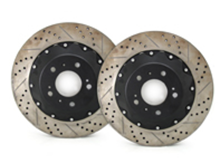 Replacement disc set for DesignTek GT Big Brake Kit (Front) Porsche. Brake Disc Size: 355x32 - 3604008615/DISCS, 3604008615