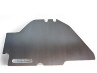 Pedana in alluminio Rennline. Lato passeggero. Porsche 911/912 Coupé - F08