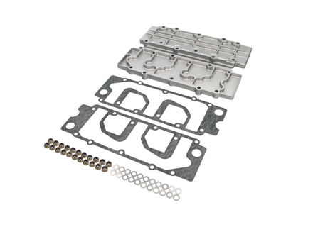Kit coperchio inferiore motore albero a camme - Lega in argento Porsche 911 1968-89 - 93010511605, 90003101430, 90008400402, 93010519507