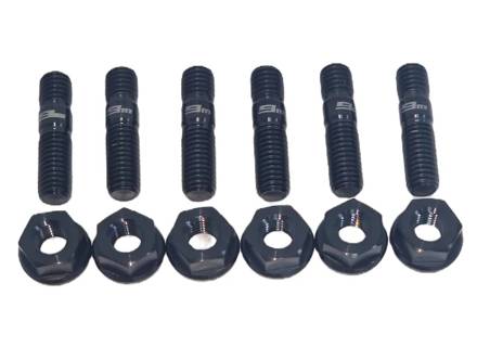 钛合金螺栓和螺母套件，OPF 至消音器。保时捷 718 GT4 RS / Spyder RS - PAF007637 - 9M718RSTISTUD
