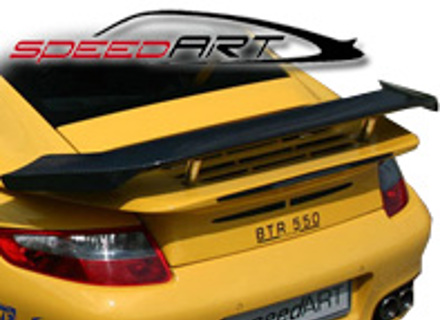 Spoiler posteriore superiore in carbonio SpeedArt BTR-XL. Porsche 997Turbo