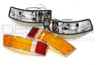 Indicator lamps and lens rear kit with CHROME rim lens. Porsche 911 - 91163140333, 91163140433, 91163193900, 91163194000, 91163192303, 91163192403, 91163197100, 91163197101 Indicator lamps and lens rear kit with CHROME rim lens. Porsche 911 - 91163140333, 91163140433, 91163193900, 91163194000, 91163192303, 91163192403, 91163197100, 91163197101