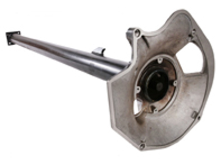 Central tube with propeller shaft. Porsche 924S / 944  Manual gearbox - 94442101202, 944421012BX