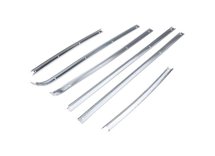 Kit guarnizione per finestrini. Porsche 914 1970-1976 - 91453182710, 91453182810, 90014400900, 91453186510, 91453186610, 91453182311, 91453182411, N0139532 - URO-016121, 914 531 800 KIT