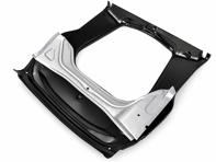 Plancher avant complet / support de suspension et réservoir de carburant / support de batterie. Porsche 911 1969-73 - 90150104921, 91150195500GRV