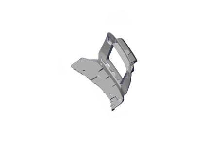 Air outlet frame rear bumper Matt Black. Porsche 992 Dakar - 992807941DOK1, 992807942DOK1, 992807941D OK1, 992807942D OK1