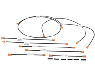 Brake line kit. Porsche 911 1967-68 LHD - 90135560301, 90135560401, 90135561102, 90135561200, 90135561900, 90135562001, 90135562200, 90135562700, 91435569100, 9013556200Y - 1661500410 Brake line kit. Porsche 911 1967-68 LHD - 90135560301, 90135560401, 90135561102, 90135561200, 90135561900, 90135562001, 90135562200, 90135562700, 91435569100, 9013556200Y - 1661500410