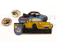 Spilla Spilla 'Porsche 911 Carrera 4' Giallo e Blu Spilla Spilla 'Porsche 911 Carrera 4' Giallo e Blu