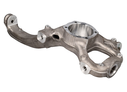 Wheel carrier, Front. Porsche 970 Panamera - 97034115704, 97034115804, 97034115705, 97034115805