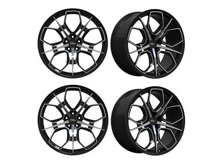 Turbo DC alloy wheel set from Ninemeister. Porsche 964 / 993 / 996 / 997 / 991 / 992 / 986 / 987 / 981 / 718 - wheels, 9MTDC18, 9MTDC19, 9MTDC20, 9MTDC21