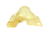 Engine shroud - fan housing with two-piece design air duct (carburator / K-Jetronic). Porsche 911 1974-77 - 91110690103, 91110690104, 91110690105 - TK 210A5