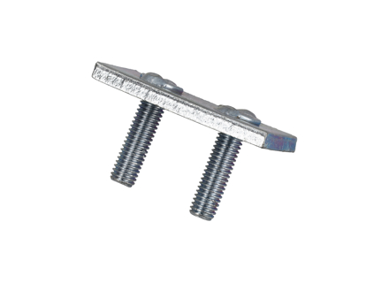 Plaque de retenue du silencieux arrière d'échappement. Porsche 986 Boxster - 99611331101 - 1625001400