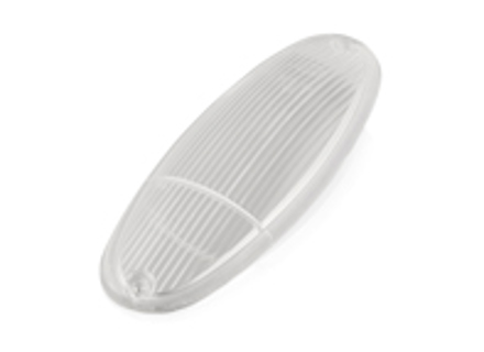 Lente indicatore frontale, trasparente. Porsche 914 - 91463193710