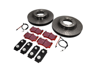 Brake Disc Package with EBC Sport Brake Pads Porsche 996 Turbo - 9963514XX04BRE, 99635141004, 99635140904BRE, 99635140904, DP31515C, 99661236501, 99635108901, 99635194911, 99635194912, 99635194913, 99635194910, 99735194902, 99735194903, 99735194904, 99661236500, 99635140903, 99635141003, 09C87711, 9P1615301A, 9P1615302A Brake Disc Package with EBC Sport Brake Pads Porsche 996 Turbo - 9963514XX04BRE, 99635141004, 99635140904BRE, 99635140904, DP31515C, 99661236501, 99635108901, 99635194911, 99635194912, 99635194913, 99635194910, 99735194902, 99735194903, 99735194904, 99661236500, 99635140903, 99635141003, 09C87711, 9P1615301A, 9P1615302A