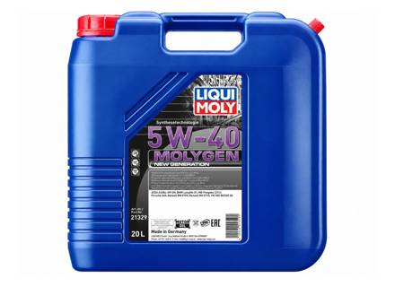 LIQUI MOLY Molygen New Generation 5W-40 Engine Oil - 1Ltr / 5Ltr - 8576, 8536, 21329