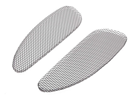 Side intake protection grilles by Rennline. Porsche 718 Boxster / Cayman