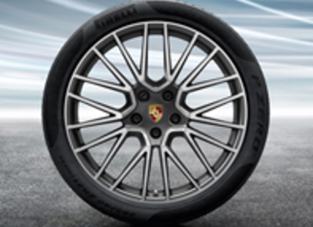 21' Cayenne RS Spyder Alloy Wheels & Summer Tyres Original Porsche - 9Y0044661G