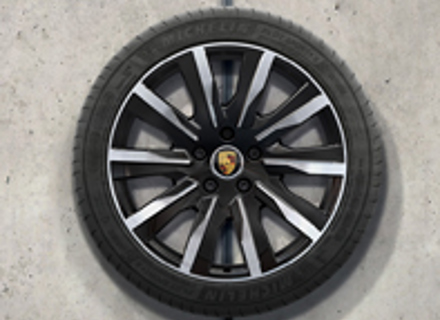 20' Taycan Tequipment Design Alloy Wheels & Summer Tyres Original Porsche - 9J1073650H
