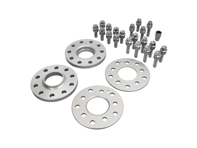 Spoorverbreders 7 mm en 15 mm Kit voor Porsche 5/130 noppenpatroon met lange bouten *DesignTek - 3608000115, 3608000007, 3608100018, 3608100007, 3608300003