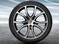 21' Cayenne Exclusive Design in Black (high-gloss) Alloy Wheels & Winter Tyres Original Porsche - 9Y0044630L 21' Cayenne Exclusive Design in Black (high-gloss) Alloy Wheels & Winter Tyres Original Porsche - 9Y0044630L