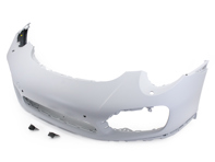 Front bumper. Porsche 991.1 Turbo 2014-16 with ParkAssist and headlamp washer - 99150591102, 99150591104