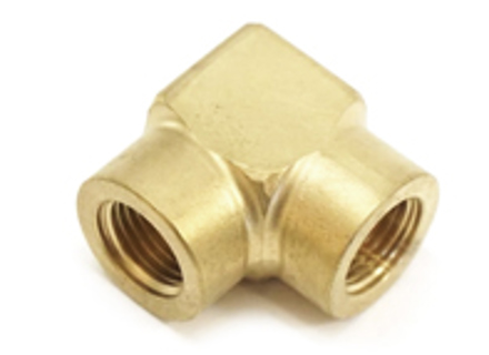 Brake line angle piece. Porsche 911 / 924 / 924S / 944 / 964 / 914 - 90135561501, 90135561500