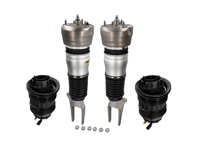 Front and Rear air suspension shock absorber package, SET OF 4. Porsche 970.1 Panamera 2010 - 2013 - 97034305207, 97034305208, 97034305209, 97034305210, 97034305211, 97034305212, 97034305214, 97034305215, 97034305216, 97034305217, 97034305218, 97034305220, 97034305221, 97034305222, 97034305223, 97034305107, 97034305108, 97034305109, 97034305110, 97034305111, 97034305112, 97034305114, 97034305115, 97034305116, 97034305117, 97034305118, 97034305120, 97034305121, 97034305122, 97034305123