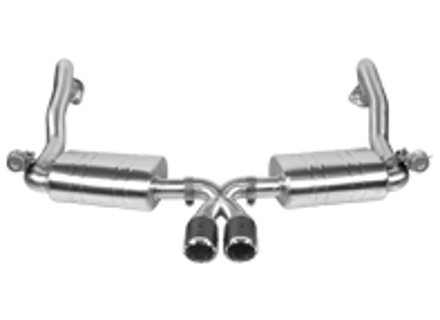 Exhaust Muffler / Silencer Sports VALVETRONIC DesignTek for Porsche 981 Cayman GT4 - 3606008140, 3606008145, 98111192106, 98111192206, 98104420003, 98104420001, 98104420002, 9810442000