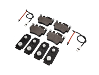 FRONT Brake pads, sensors, shims kit Porsche Boxster 986 S 3.2L Brembo - 99635294903, 99635108802, 99661236501, 99635294904BRE, 99635294904