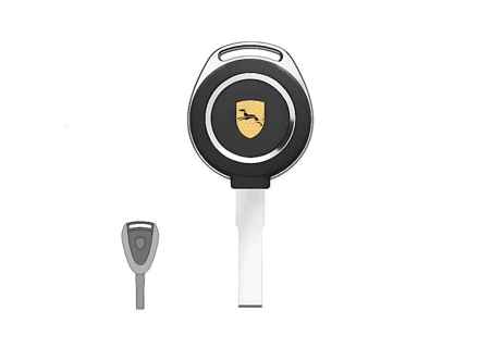 Key replacement kit, 3 button. Porsche 987 Boxster / 987 Cayman / 997 Cabrio - 99753893100, 99753853100, 94453843100, 99763724437, 99763720301, 99763710300, 99763710301, 99763710302, 99763710303