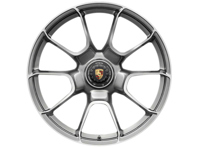 Centre lock Turbo S Exclusive Design rear alloy wheel in Platinum Silver Metallic finish 21' 12J ET70 - 992601025AFOU7 Centre lock Turbo S Exclusive Design rear alloy wheel in Platinum Silver Metallic finish 21' 12J ET70 - 992601025AFOU7