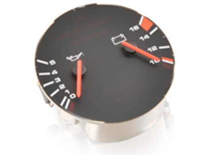 Anzeigeeinheit für Volt und Öldruck. Porsche 928 - 92864196100