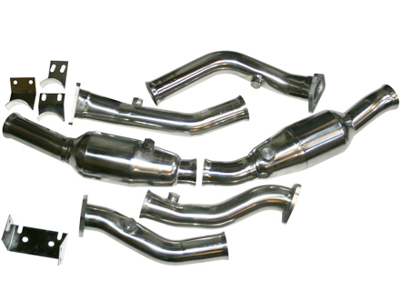 Exhaust catalytic converter set. Porsche 993 C2 / 993 C4 - 993PO93260S, 1620300210, 92.312S, PO-93260S, 99311321316, 99311321338, 99311321343, 99311321344 - 1620300210