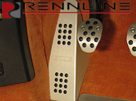 Rennline Dead Pedal Rubber Grip. Porsche 996 / 986 Boxster - P53, P53 Rennline Dead Pedal Rubber Grip. Porsche 996 / 986 Boxster - P53, P53