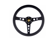 Prototipo de volant - cuir noir / noir - Momo - M11111525211R