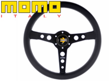 Steering wheel prototipo - black / black leather - Momo - M11111525211R
