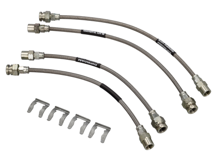 Bremsschläuche aus Edelstahl. Porsche 911 73-89 - DHK475