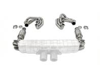 Sistema di scarico sportivo CARGRAPHIC GT retroattivo con ID45 GT, senza riscaldamento, senza valvole, per silenziatore GT3. Porsche 964 Carrera 2/4/RS - 96411104504, 96411104605, 96411104502, 96421103905, 96421103932, 96421104004, 997111027A1