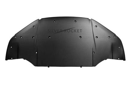 Front lower downforce undertray carbon fibre. Porsche 718 Cayman GT4 RS - 99150460109, 99150460107 - SRUDFASV1