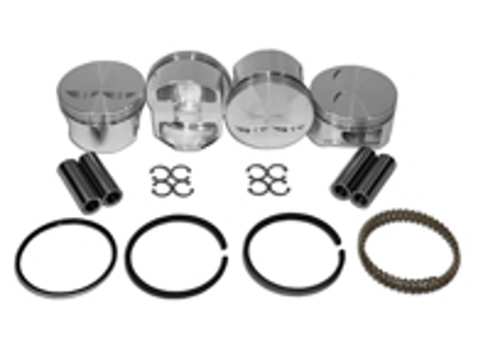 Piston Set, Forged JE 2.0, 22mm pin. Porsche 914/ VW Type 4