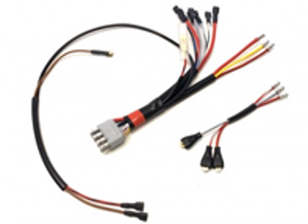 Faisceau de câblage du commutateur d'allumage, connecteur de type balle. Porsche 911 / 912 1965 à 1968 90161200302 - 90161200301