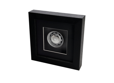 早期 911 钢轮模型保时捷艺术 - 盒式框架 1:8 比例