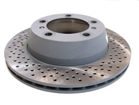 Brake disc rotor, Rear. Standard Coat Z. Porsche Boxster 987/981/982 / Cayman 987C/981C/982C - 460.1570.20, 98735240101 - 460.1570.20