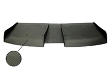 Carbon fibre rear bumper diffuser. Porsche 987 Cayman